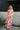 Florence Pink Floral Tiered Maxi Dress - full body