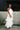 Ariana White Tiered Starfish Maxi Dress -frontal side view