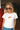 Americana Beaded Hotdog Graphic Tee - view of front