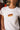 Americana Beaded Hotdog Graphic Tee - close up front view