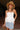 Millie White Eyelet Scalloped Tank Top - front 