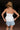 Millie White Eyelet Scalloped Tank Top - back