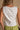 Margo Ivory Asymmetric Polka Dot Tank - back view