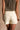 Gena Pale Yellow Denim Skort - back view