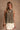 Corinne Olive Tie Back Knit Tank - frontal view