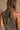 Corinne Olive Tie Back Knit Tank - close up back view