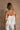 Tori Cream Lace Trim Tank Top - back view
