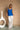 Drew Ivory Satin Wide Leg Pants - full body front view