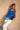 Taryn Blue Geometric Tank Top - front view
