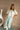 Aubrey Ivory Split Front Cardigan - full body front view