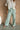 Briley Green & White Striped Pants - view of front