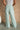 Briley Green & White Striped Pants - back view