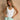 Cassidy Off White Scoop Neck Tank - front view