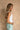 Cassidy Off White Scoop Neck Tank - side