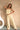 Jane Yellow & Ivory Striped Tube Top - full body front view