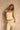 Jane Yellow & Ivory Striped Tube Top - upper body front view