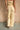 Jane Yellow & Ivory Striped Pants - lower body back view