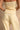 Jane Yellow & Ivory Striped Pants - close up back view 