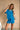 Larsen Blue Striped Knit Top - front