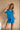 Larsen Blue Striped Knit Shorts - front 