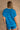 Larsen Blue Striped Knit Top - back view