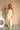 Alina Yellow Strapless Linen Top - full body front view