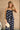 Julia Black & Cream Polka Dot Tank- front top view