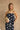 Julia Black & Cream Polka Dot Tank- full top view