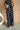 Julia Black & Cream Polka Dot Pants- front view