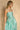 June Green & Cream Stripe Midi Dress- frontal top side view