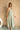 Kelsie Sage Green Linen Midi Dress - full body side view