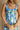 Inez Blue Multi Floral Midi Dress - close up front view