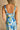 Inez Blue Multi Floral Midi Dress - close up back view