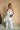 Lucie White Polka Dot Tiered Maxi Dress - full body front view