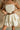 Samantha Natural Belted Linen Romper - clsoe up front