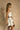 Samantha Natural Belted Linen Romper - side