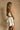 Samantha Natural Belted Linen Romper - side view
