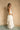 Lana Beige Polka Dot Tiered Maxi Dress - full body side view
