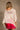 Micah Natural Knit Poncho Top - back view