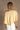 Lizzie Butter Yellow Poncho - back