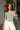 Grace Sage Green Short Sleeve Top- close up front view