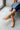 Olivia Nude Jelly Slide-On Flat- front top view