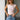 Blair Soft Pink Ruched Tank- front view