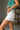Lara White Western Pocket Denim Shorts - side