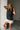 Sierra Washed Black Sleeveless Hoodie - view of front