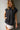 Sierra Washed Black Sleeveless Hoodie - frontal view