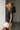 Sierra Washed Black Sleeveless Hoodie - view of side