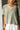 Lainey Sage Cotton Short Sleeve Top - front close up