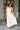 Sara White Eyelet Strapless Midi Dress - full body front view