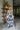 Everleigh Navy Tropical Print Maxi Dress - full body front view